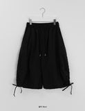 [Unisex] Aoli Banding Nylon Banding Cargo Bermuda Pants
