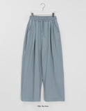 Madaki Two Pin Tuck Banding String Wide Pants