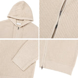 Day's Knit Hooded Zip-Up