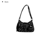 Lesson Buckle Vintage Leather Shoulder Bag