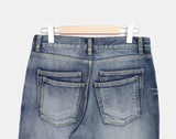 [UNISEX] Rosea Double Pocket Wide Denim Pants