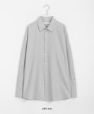 [unisex] Ningpo Color Plain Over Shirt