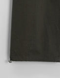 Frankie Curved Cotton Cargo Banding Balloon Wide Pants