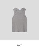 Edit tension ribbed sleeveless