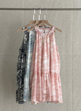 Rabbi Toile Chiffon Off-Shoulder Mini One Piece