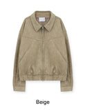 Roan biker suede jacket