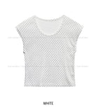 Kino dot cap short sleeves