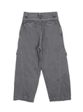 Raven Belted Dyeing Cargo Pants