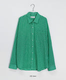 [unisex] Romiru Vintage Check Over Shirt