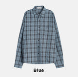 Breed Wrinkle Check Shirt