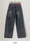 Location Brushed Wide Denim Pants