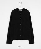 [unisex] Moenel Color Round Over Knit Cardigan