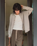 Forte Damage Crop Cardigan
