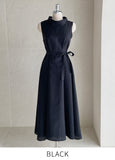 Winned High Neck Satin Sleeveless One Piece (Strap Set)