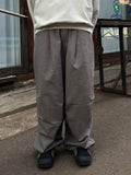 Washed Balloon Cotton Pants
