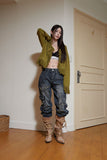 slouchy western boots