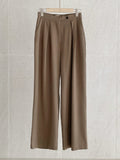 Berzel Pintuck Adjust Wide Slacks