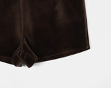 Holon velvet shorts short pants