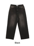 Decan Washing Wide Denim Pants