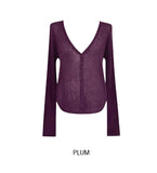 Of Summer Linen V-neck Cardigan