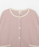 [BAONHAUS] Marpen Pocket Color Matching Fleece Cardigan