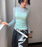 CLASSIC TWO-TUCK HALF SLACKS