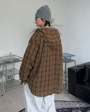 Keiran Checkered Hooded Shirt