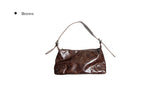 Mend Motor Leather Square Shoulder Bag