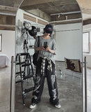 [LAN ARCHIVE] Destroyed Wide Denim Pants