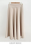 Lanin Basic Flare Long Skirt
