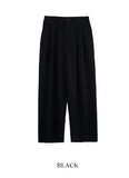 Marina two-tuck banding balloon slacks