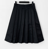 Ni'an Two-Way Pleats Midi Skirt