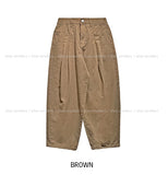 Brit Pleats Pintuck Balloon Pants