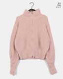 Eton Pintuck Warmer Two Way Polar Knit Zip-up