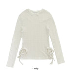 KNOTTY STRAP KNIT TOP