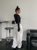Summer Snap Button See-through Crop Cardigan