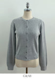 Kobel Round Basic Knit Cardigan
