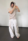 CURVE HOODED HALF TEE