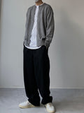 Cash Loose Round Cardigan