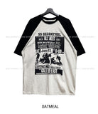 Age raglan oversized fit short-sleeved shirt