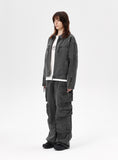 OVERDYED UTILITY PANT