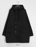 Lohendi Two-Way String Hood Field Jacket