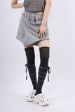 toe shoes knee socks