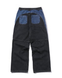Mixed Jolge Wide Denim Pants