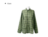 Woods Check Overfit Long Sleeve Shirt