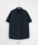 Pumo Basic Cotton Short Sleeve Shirt