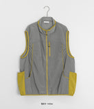 [Unisex] Shawnco Summer Glossy Color Matching Windbreaker