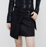 Rable Cargo Wrap Mini Skirt