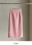 Daver Banding H-Line Long Skirt