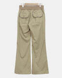 Novan Shibori Elastic Bootcut Pants